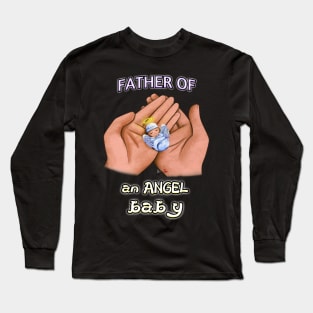 Father of an Angel Baby (Tan) Long Sleeve T-Shirt